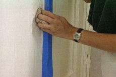 carrying the rag-roll painting technique into corners