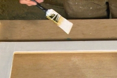 painting the cabinet doors
