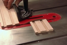 cutting the side components to length