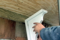 adding corbels to the bay window