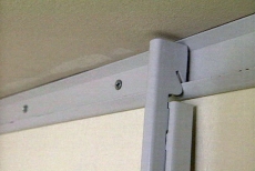 mounting shelf standards for the wire closet organizing system