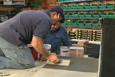 How to Install Ceramic Tile Over Vinyl Flooring • Ron Hazelton