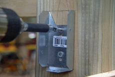 securing metal brackets for crossbars