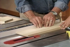 notching the long edge of the under-bed storage unit components