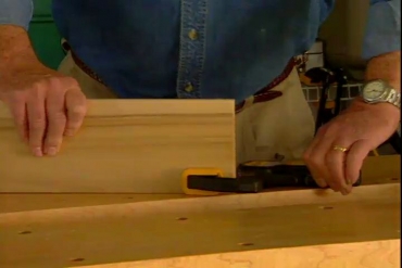 using C-clamps