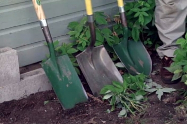 different shovels