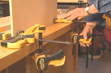 using clamps