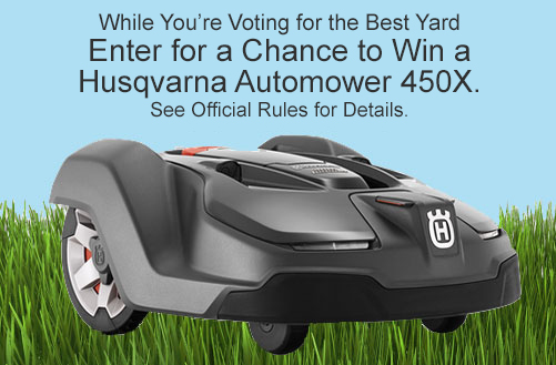 sweepstakes banner for husquavarna automower