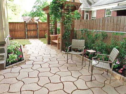 Concrete paver for patio 