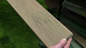 TimberTech Earthwoods Evolutions Legacy Collection decking has real wood grain patterns