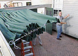 How To Build A Retractable Awning Ron, How To Make Your Own Patio Awning