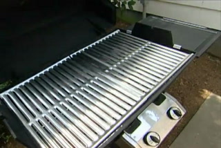 Clean Grill plate