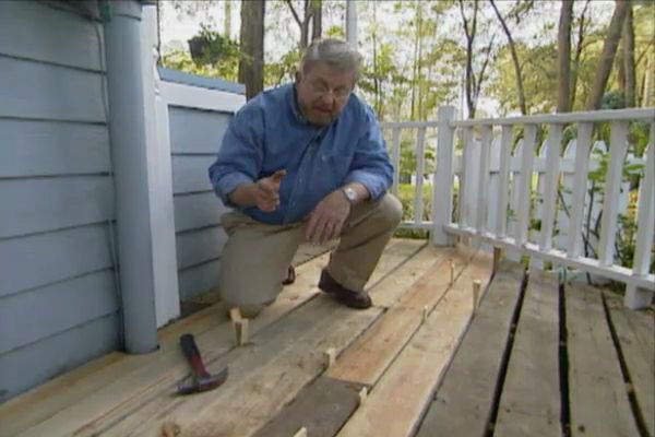 How to Repair a Damaged Deck • Ron Hazelton
