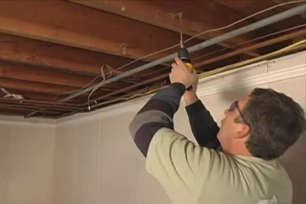 How to Finish Basement Walls and Ceilings • Ron Hazelton